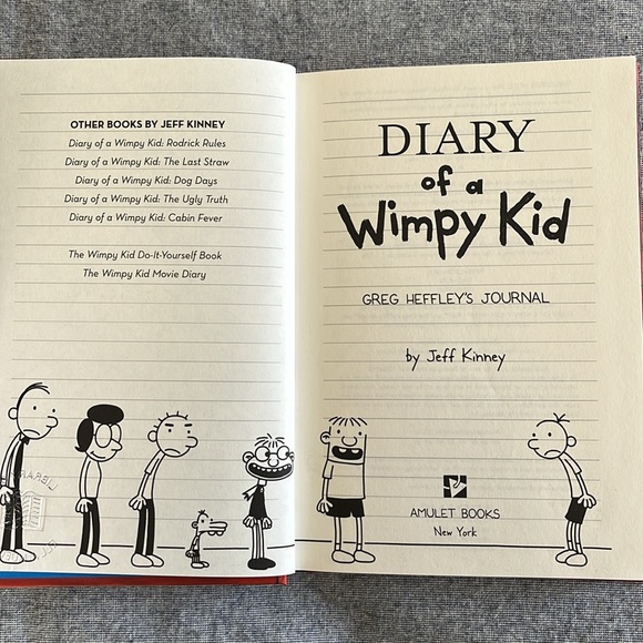 Diary of a Wimpy Kid by Jeff Kinney - Picture 4 of 6